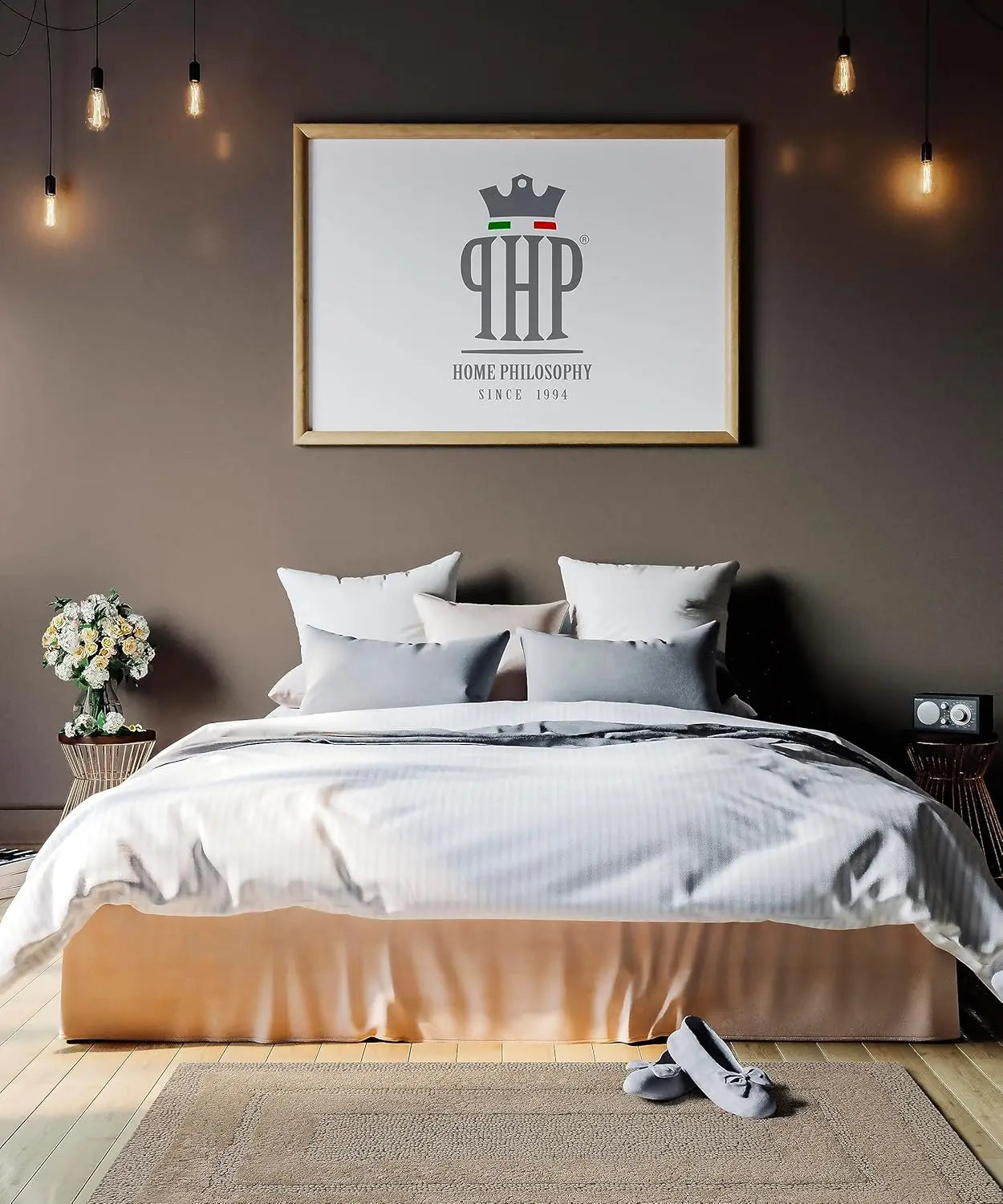 LINO Luxury Anti-Skid Tufted Cotton Floor Mat - Exquisite Comfort for Living & Bath Area - Slip-Resistant & Plush Design - Elevate Your Home with Italian Elegance! - grahsajja