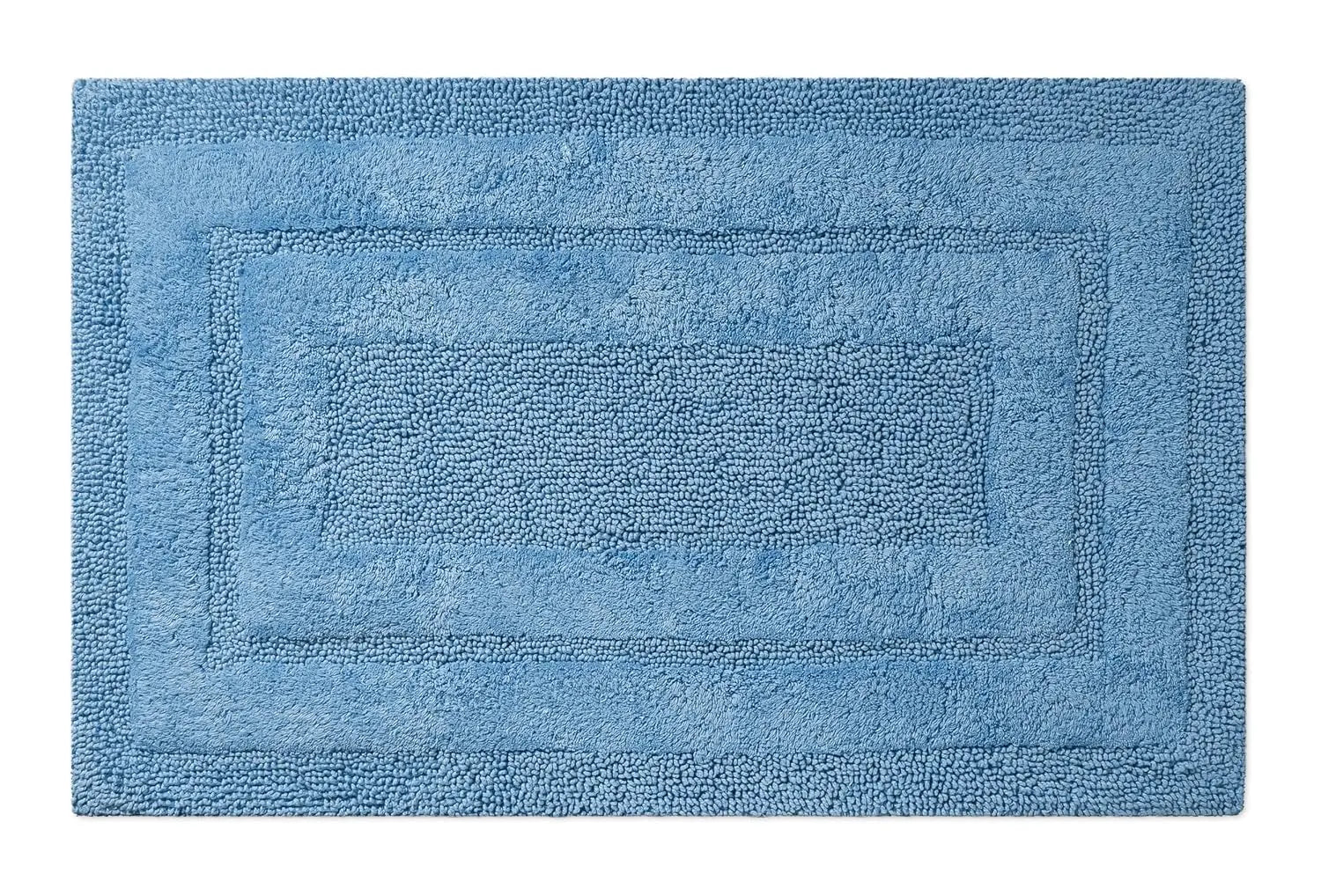 MEDITERRANO Luxury Anti-Skid Tufted Cotton Floor Mat - Exquisite Comfort for Living & Bath Area - Slip-Resistant & Plush Design - Elevate Your Home with Italian Elegance! - grahsajja