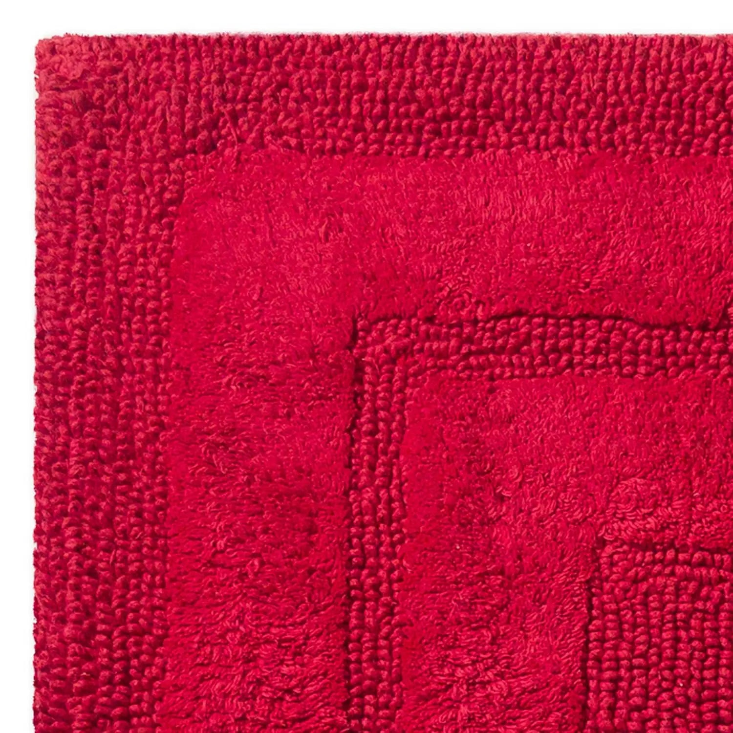 CARMINIO Luxury Anti-Skid Tufted Cotton Floor Mat - Exquisite Comfort for Living & Bath Area - Slip-Resistant & Plush Design - Elevate Your Home with Italian Elegance! - grahsajja