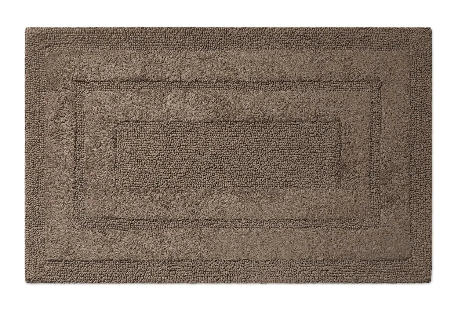 CASTORO Luxury Anti-Skid Tufted Cotton Floor Mat - Exquisite Comfort for Living & Bath Area - Slip-Resistant & Plush Design - Elevate Your Home with Italian Elegance! - grahsajja