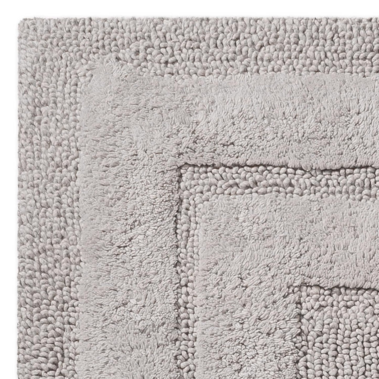PERLA Luxury Anti-Skid Tufted Cotton Floor Mat - Exquisite Comfort for Living & Bath Area - Slip-Resistant & Plush Design - Elevate Your Home with Italian Elegance! - grahsajja