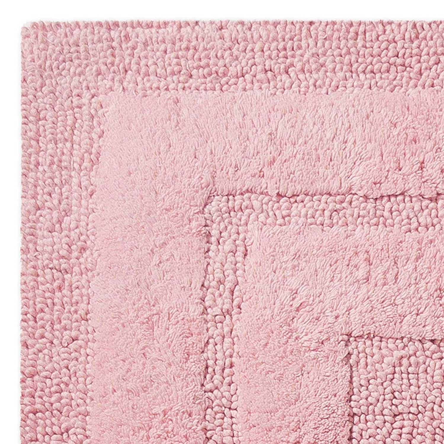 ROSA Luxury Anti-Skid Tufted Cotton Floor Mat - Exquisite Comfort for Living & Bath Area - Slip-Resistant & Plush Design - Elevate Your Home with Italian Elegance! - grahsajja