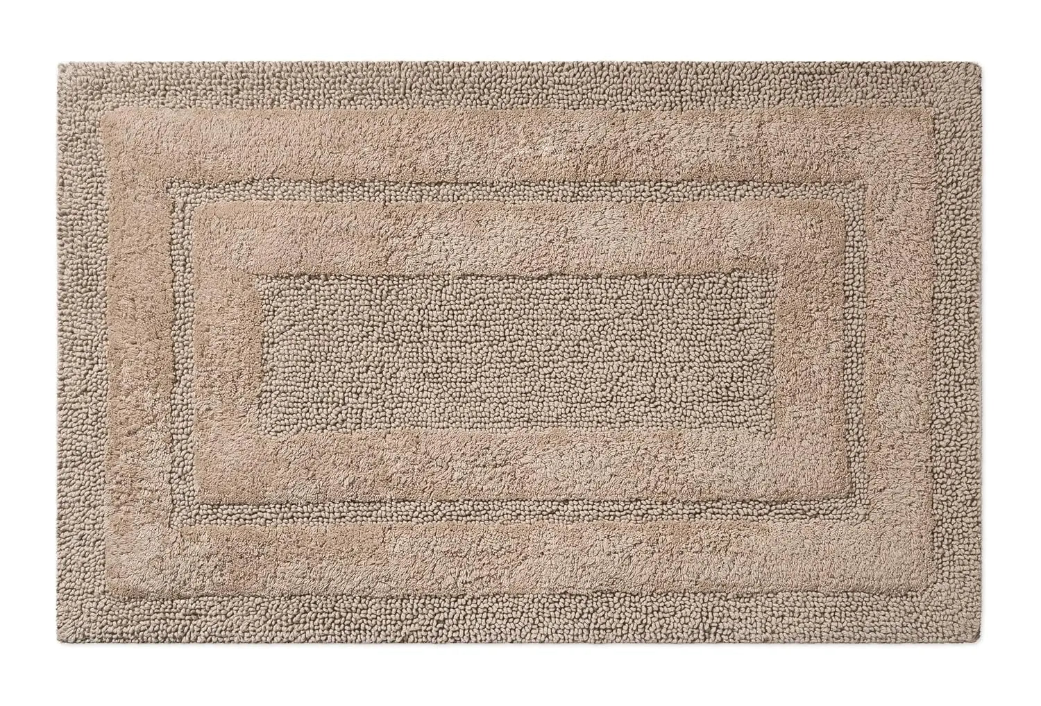 LINO Luxury Anti-Skid Tufted Cotton Floor Mat - Exquisite Comfort for Living & Bath Area - Slip-Resistant & Plush Design - Elevate Your Home with Italian Elegance! - grahsajja