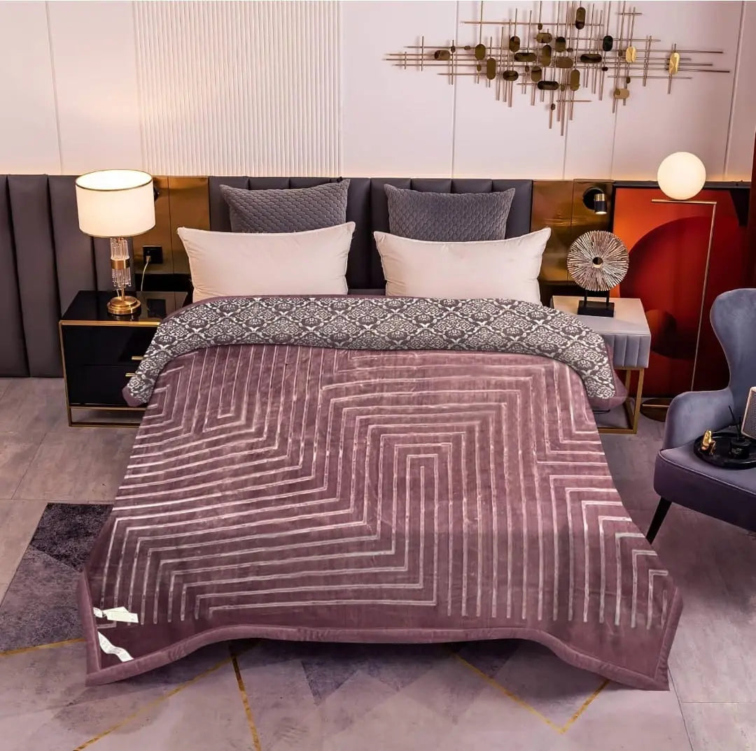 Marbella Mink Blanket Brown - grahsajja