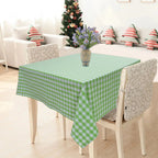 Gingham (Green and White) Table cover - grahsajja