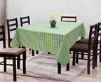Gingham (Green and White) Table cover - grahsajja