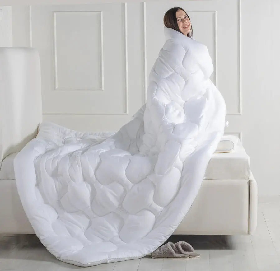 LIGHTWEIGHT EXTREME WINTER QUILT/COMFORTER MADE FROM EXTRACTS OF NATURAL WOOD - TENCEL‚Ñ¢ - TENCEL QUILT( CERTIFIED BY A SWISS LABORATORY) Regular price - grahsajja