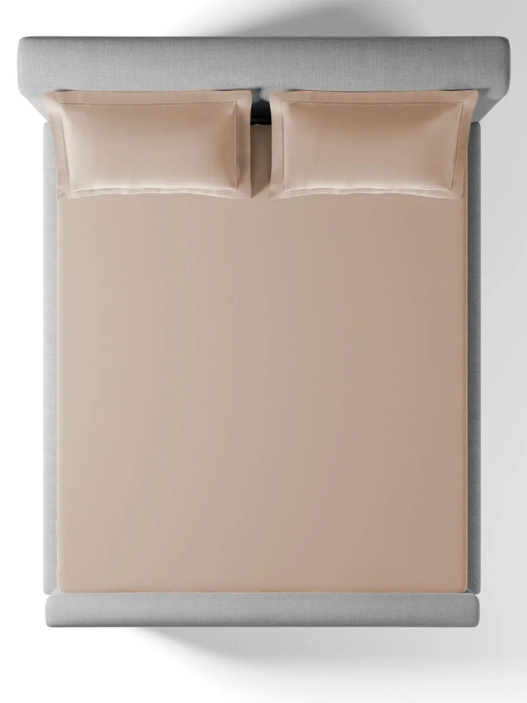 Plain Bedsheet P002 Warm Taupe By (Sansaar A D'decor Brand) Sansaar A D'decor Brand