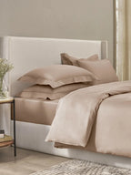 Plain Bedsheet P002 Warm Taupe By (Sansaar A D'decor Brand) Sansaar A D'decor Brand