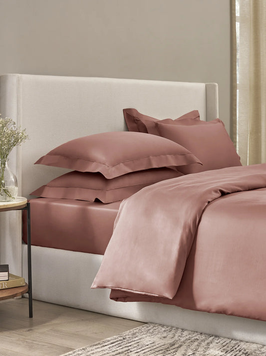 Plain Bedsheet P002 Withered Rose By (Sansaar A D'decor Brand)