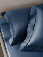 Plain Bedsheet P002 Blue Opal By (Sansaar A D'decor Brand) Sansaar A D'decor Brand