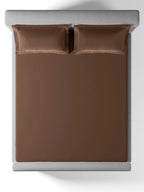 Plain Bedsheet P002 Cocoa By (Sansaar A D'decor Brand) Sansaar A D'decor Brand