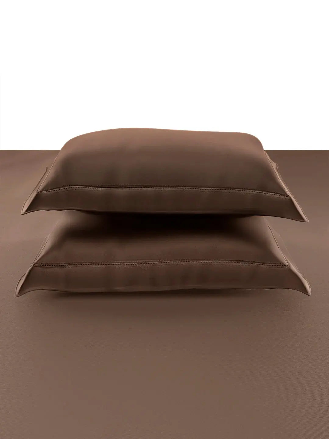 Plain Bedsheet P002 Cocoa By (Sansaar A D'decor Brand) Sansaar A D'decor Brand