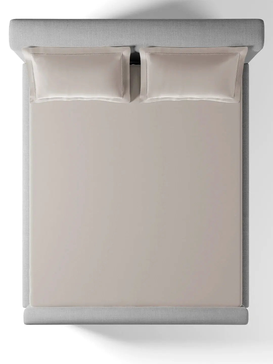 Plain Bedsheet P002 Dove By (Sansaar A D'decor Brand) Sansaar A D'decor Brand