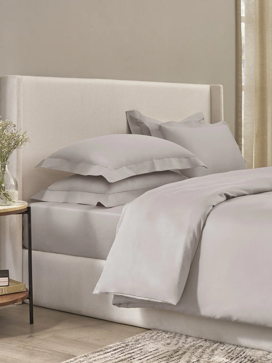 Plain Bedsheet P002 Dove By (Sansaar A D'decor Brand)