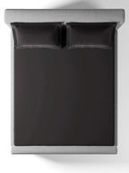 Plain Bedsheet P002 Ebony By (Sansaar A D'decor Brand) Sansaar A D'decor Brand