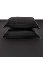Plain Bedsheet P002 Ebony By (Sansaar A D'decor Brand) Sansaar A D'decor Brand