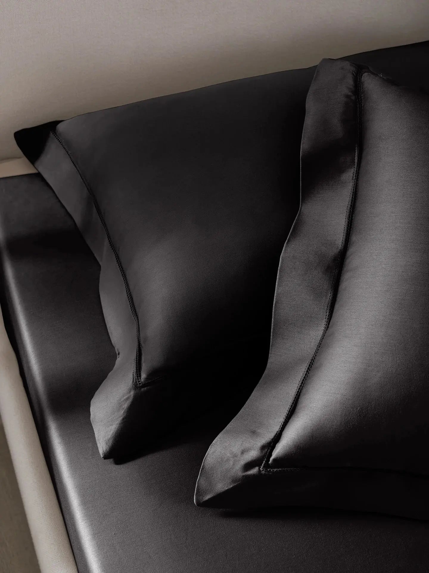 Plain Bedsheet P002 Ebony By (Sansaar A D'decor Brand) Sansaar A D'decor Brand