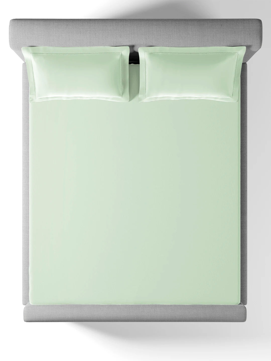 Plain Bedsheet P002 GreenGrape By (Sansaar A D'decor Brand)