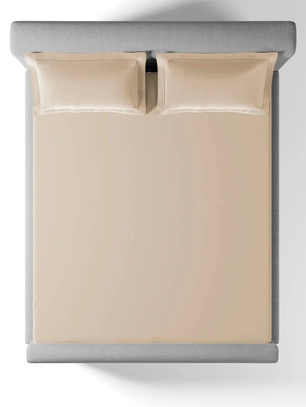 Plain Bedsheet P002 Latte By (Sansaar A D'decor Brand) Sansaar A D'decor Brand