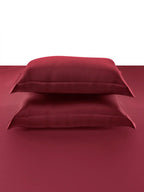 Plain Bedsheet P002 Maroon By (Sansaar A D'decor Brand) Sansaar A D'decor Brand