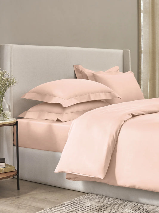 Plain Bedsheet P002 Peach By (Sansaar A D'decor Brand)