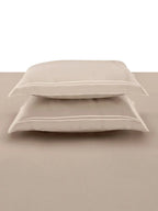 Plain Bedding Set Collection P007 Warm Taupe By (Sansaar A D'decor Brand) Sansaar A D'decor Brand