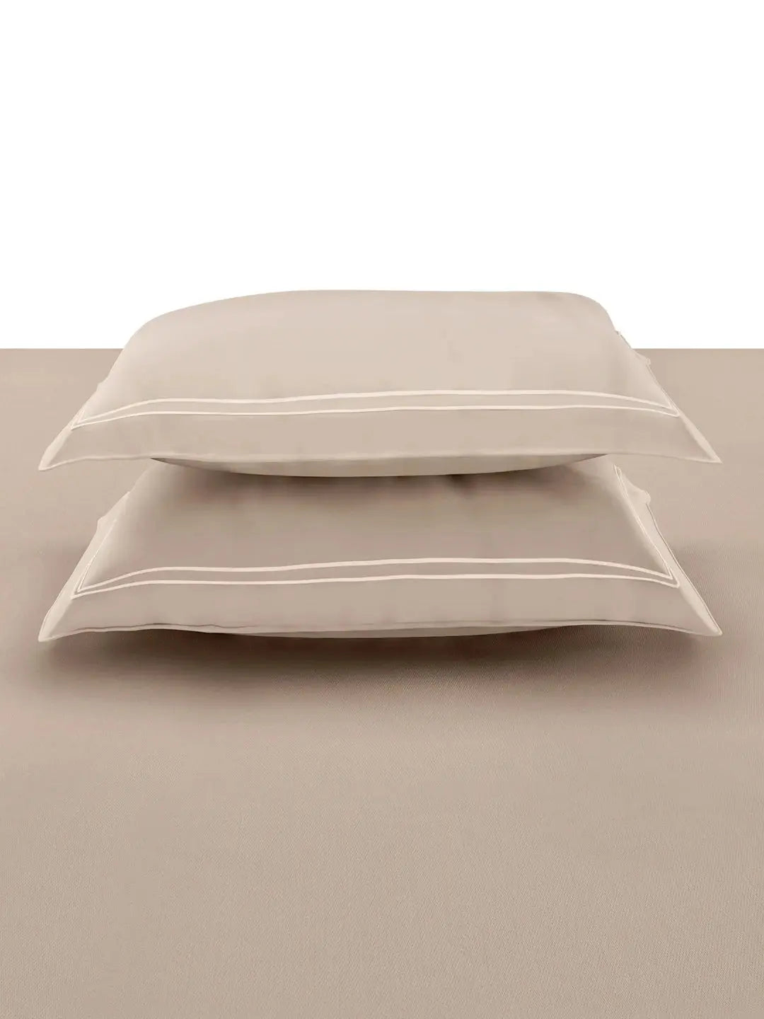 Plain Bedding Set Collection P007 Warm Taupe By (Sansaar A D'decor Brand) Sansaar A D'decor Brand