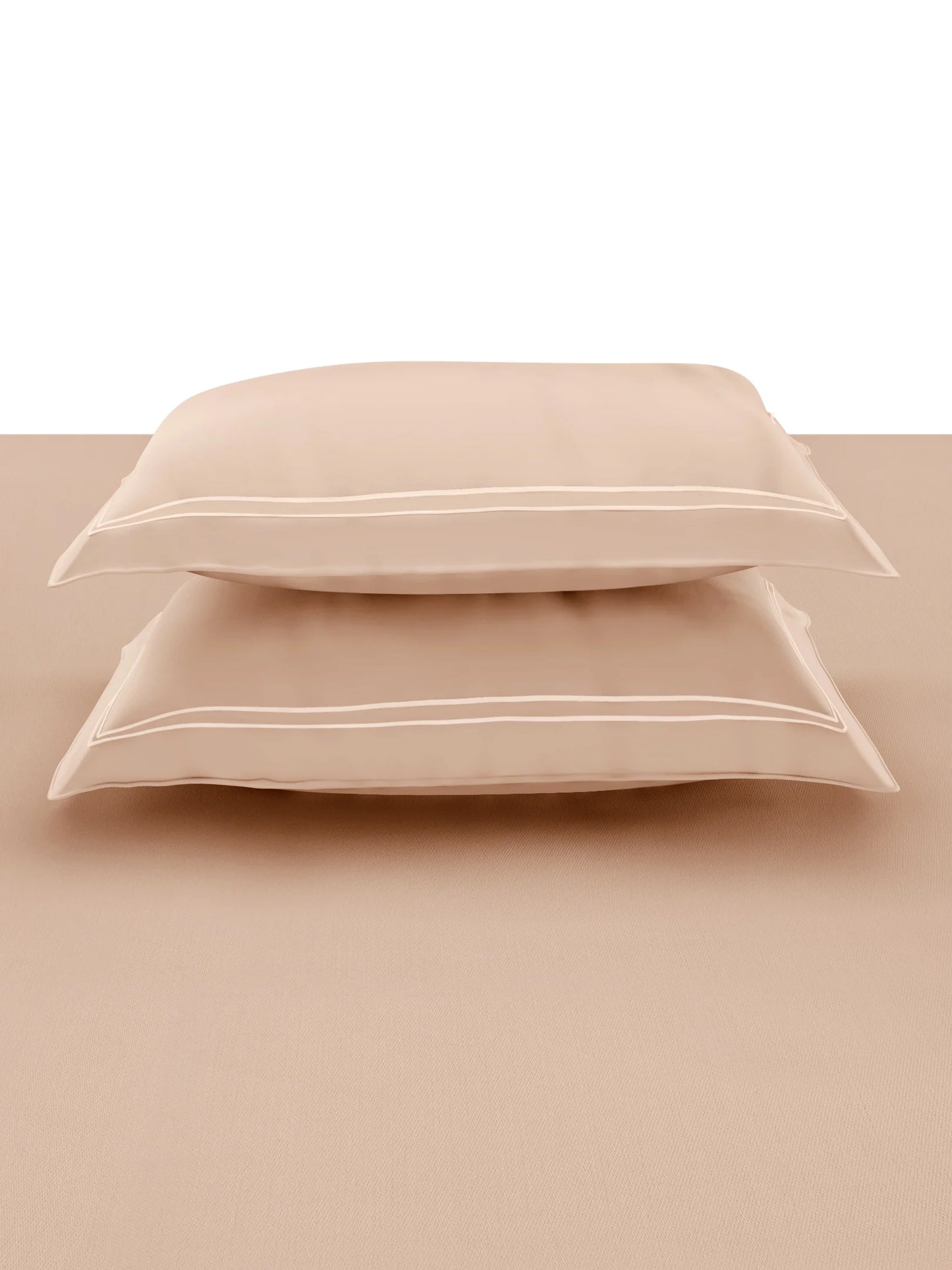 Plain Bedding Set Collection P007 Creme By (Sansaar A D'decor Brand)