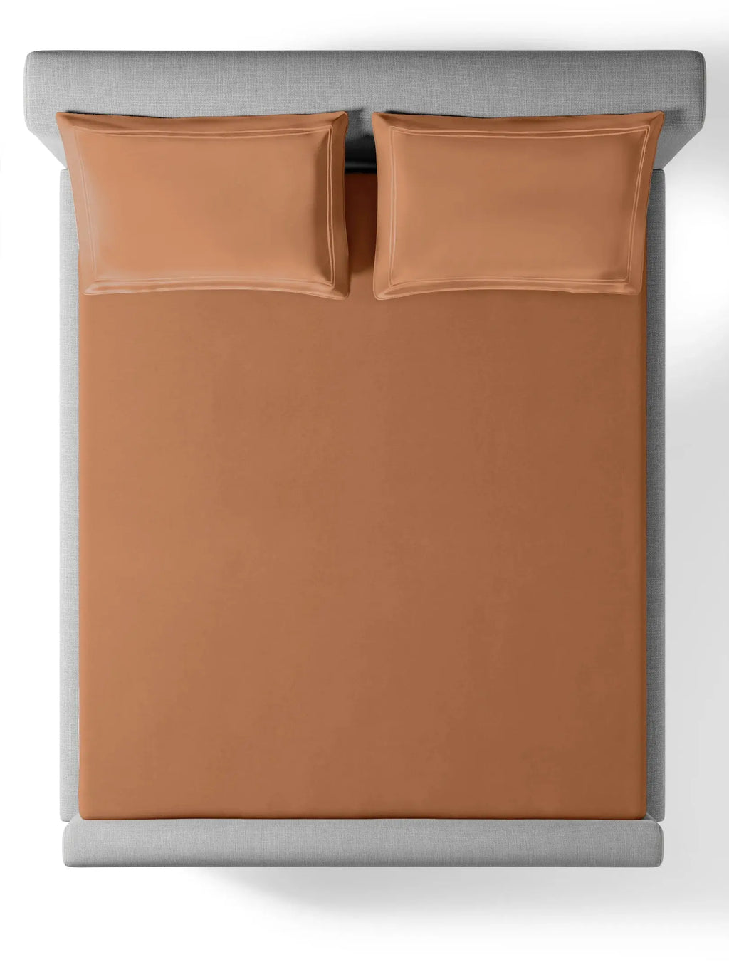 Plain Bedding Set Collection P007 Terracotta By (Sansaar A D'decor Brand) Sansaar A D'decor Brand