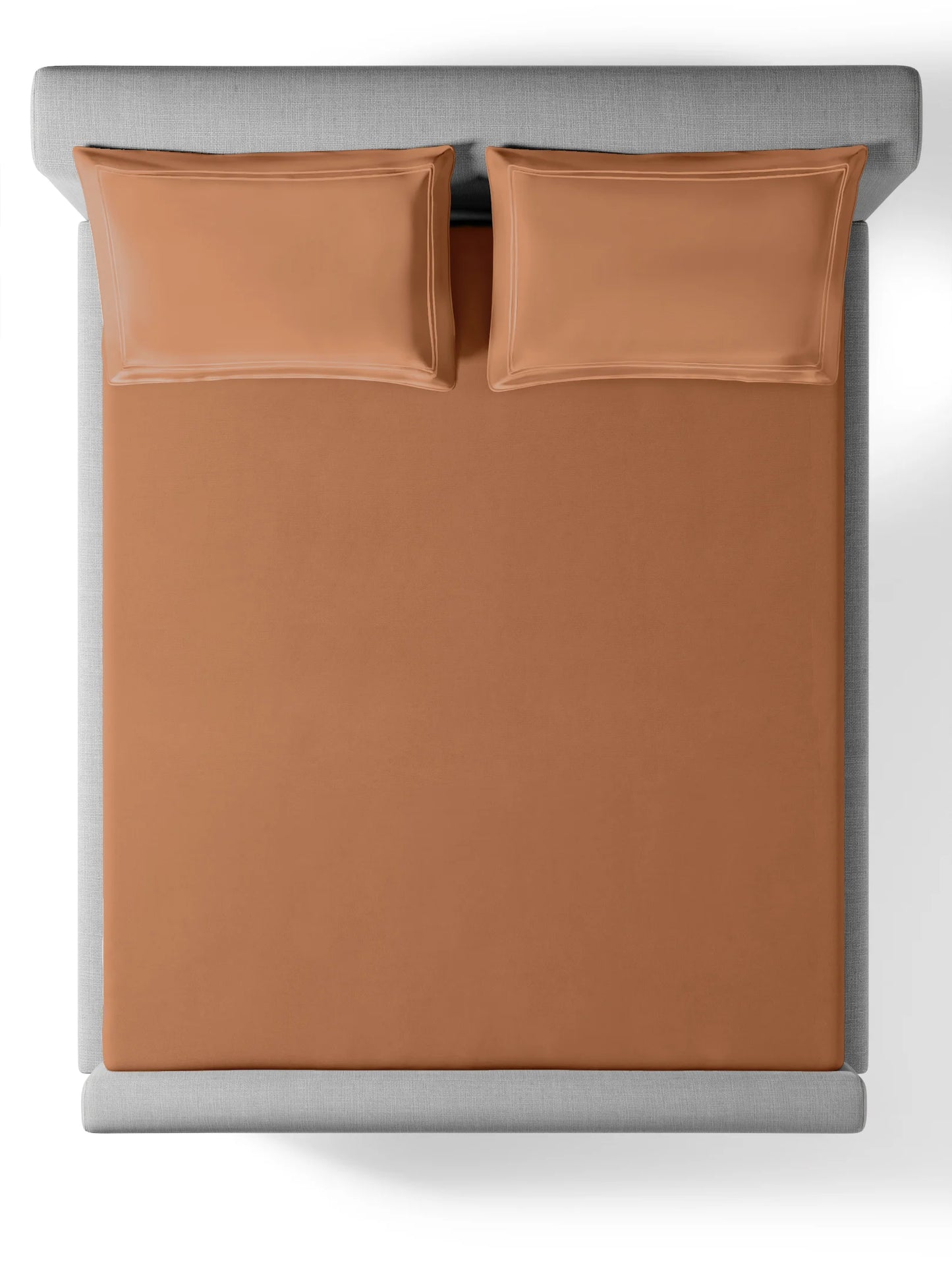 Plain Bedding Set Collection P007 Terracotta By (Sansaar A D'decor Brand)