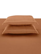 Plain Bedding Set Collection P007 Terracotta By (Sansaar A D'decor Brand) Sansaar A D'decor Brand