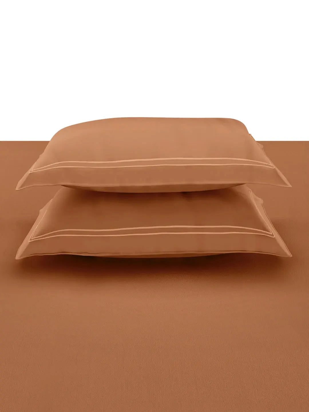 Plain Bedding Set Collection P007 Terracotta By (Sansaar A D'decor Brand) Sansaar A D'decor Brand