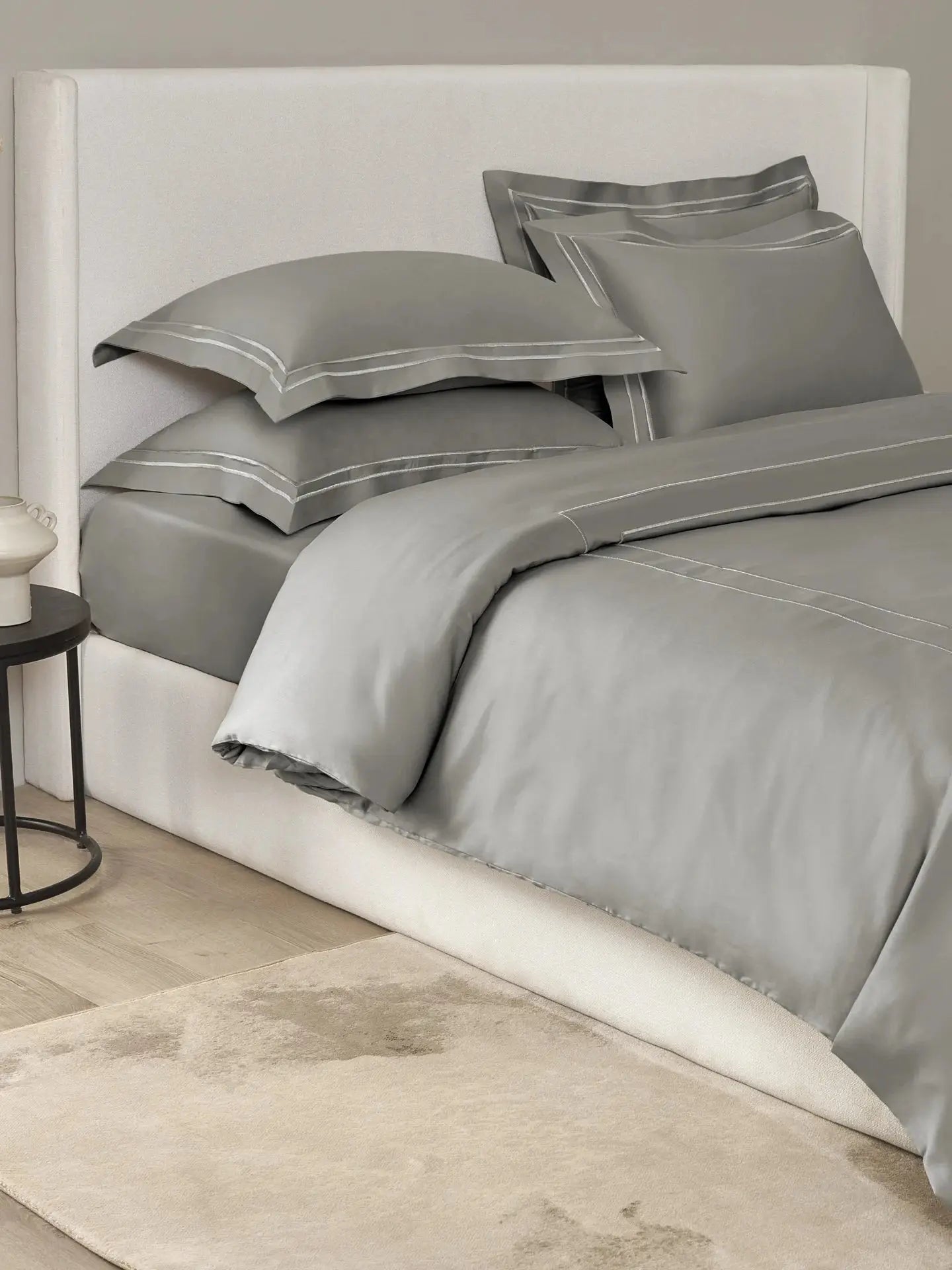 Plain Bedding Set Collection P007 Elephant Skin By (Sansaar A D'decor Brand) Sansaar A D'decor Brand