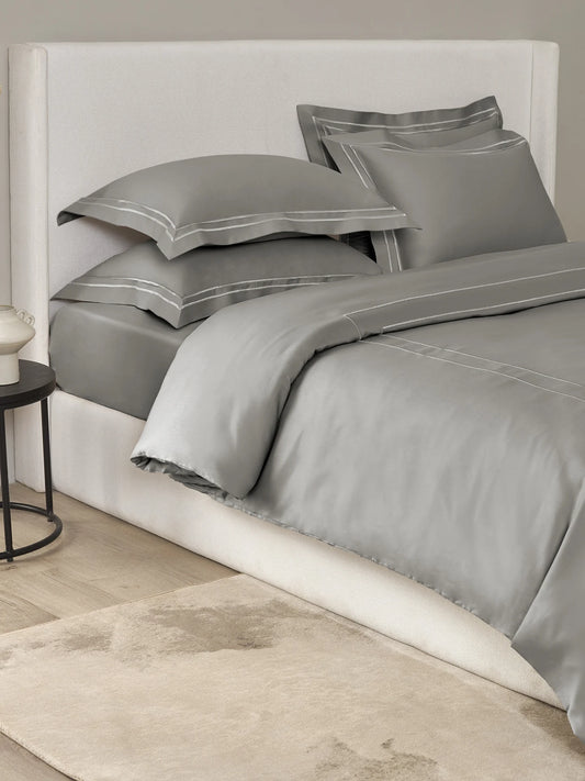 Plain Bedding Set Collection P007 Elephant Skin By (Sansaar A D'decor Brand)