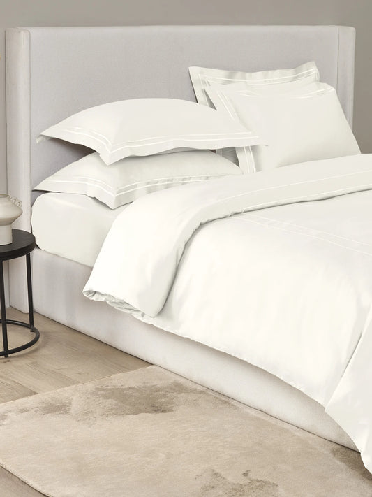Plain Bedding Set Collection P007 ivory By (Sansaar A D'decor Brand)