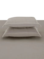 Plain Bedding Set Collection P007 Light Charcoal By (Sansaar A D'decor Brand) Sansaar A D'decor Brand