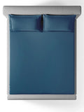 Plain Bedsheet P009 Blue Opal By (Sansaar A D'decor Brand) Sansaar A D'decor Brand