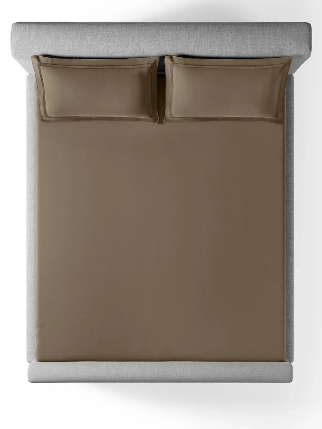 Plain Bedsheet P009 CAPPUCCINO By (Sansaar A D'decor Brand) Sansaar A D'decor Brand
