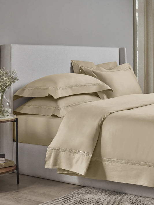 Plain Bedsheet P009 Oat Meal By (Sansaar A D'decor Brand)