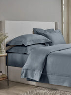 Plain Bedsheet P009 Faded Denim By (Sansaar A D'decor Brand) Sansaar A D'decor Brand