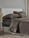 Plain Bedsheet P009 Charcoal By (Sansaar A D'decor Brand) Sansaar A D'decor Brand