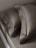 Plain Bedsheet P009 Charcoal By (Sansaar A D'decor Brand) Sansaar A D'decor Brand