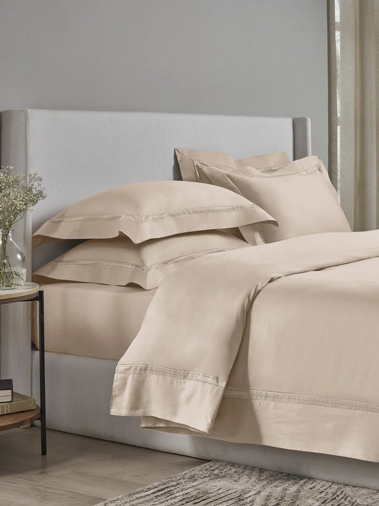 Plain Bedsheet P009 Latte By (Sansaar A D'decor Brand)
