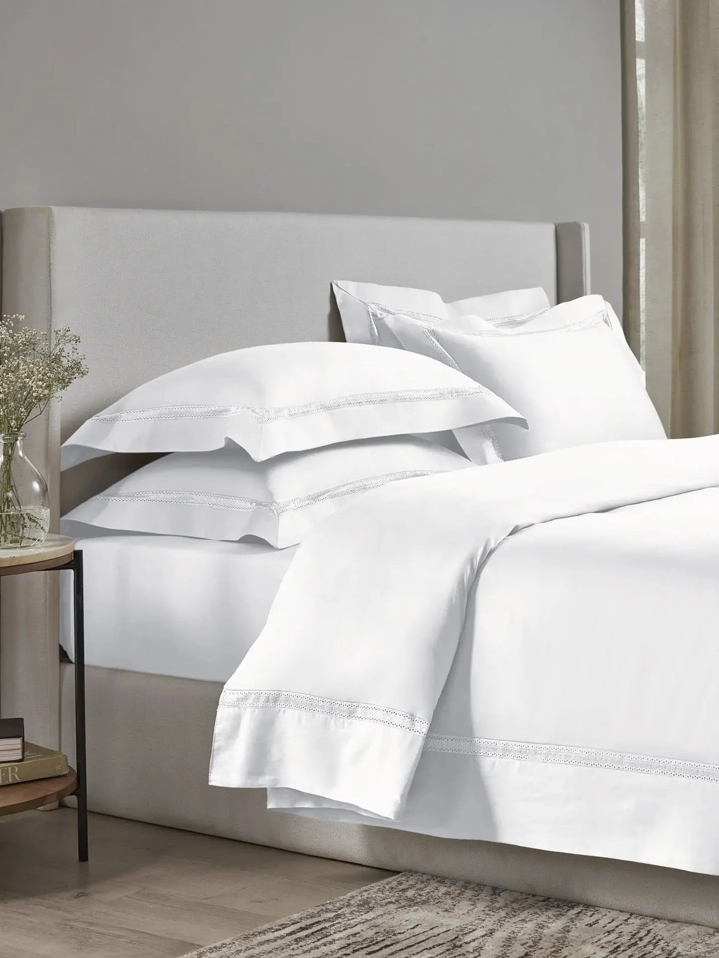 Plain Bedsheet P009 White By (Sansaar A D'decor Brand) Sansaar A D'decor Brand