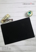 Obsessions Canvas Table Mat 6pcs Set OBSESSIONS