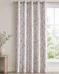Purple Botanical Curtain | Grahsajja | Polyester | 48 Inch Width