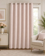 Design No. 1108 Curtain | Grahsajja | Polyester | 48 Inch Width Pink