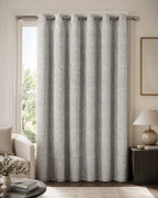 Design No. 1108 Curtain | Grahsajja | Polyester | 48 Inch Width Grey