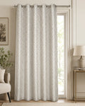 Design No. 1109 Curtain | Grahsajja | Polyester | 48 Inch Width Brown